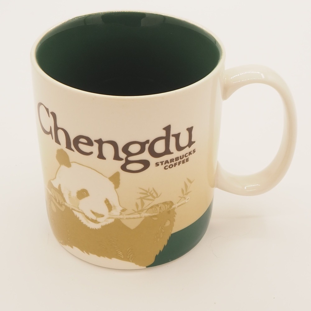 Chengdu China Starbucks Global Icon Coffee Mug 16oz 2016 Tea Cup Hot Chocolate